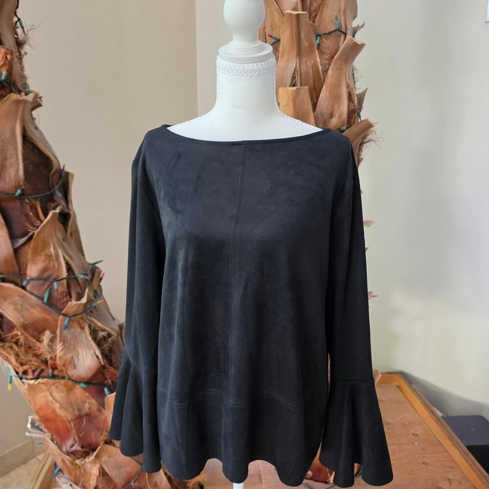 Karen-kane Women's Black Blouse